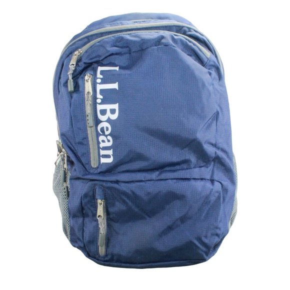 L.L. Bean Bags Ll Bean Big Kids Blue Nylon Everyday Rucksack Laptop